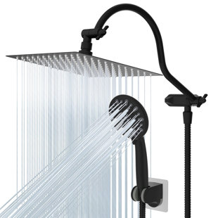 Matte Black Shower Heads You'll Love | Wayfair